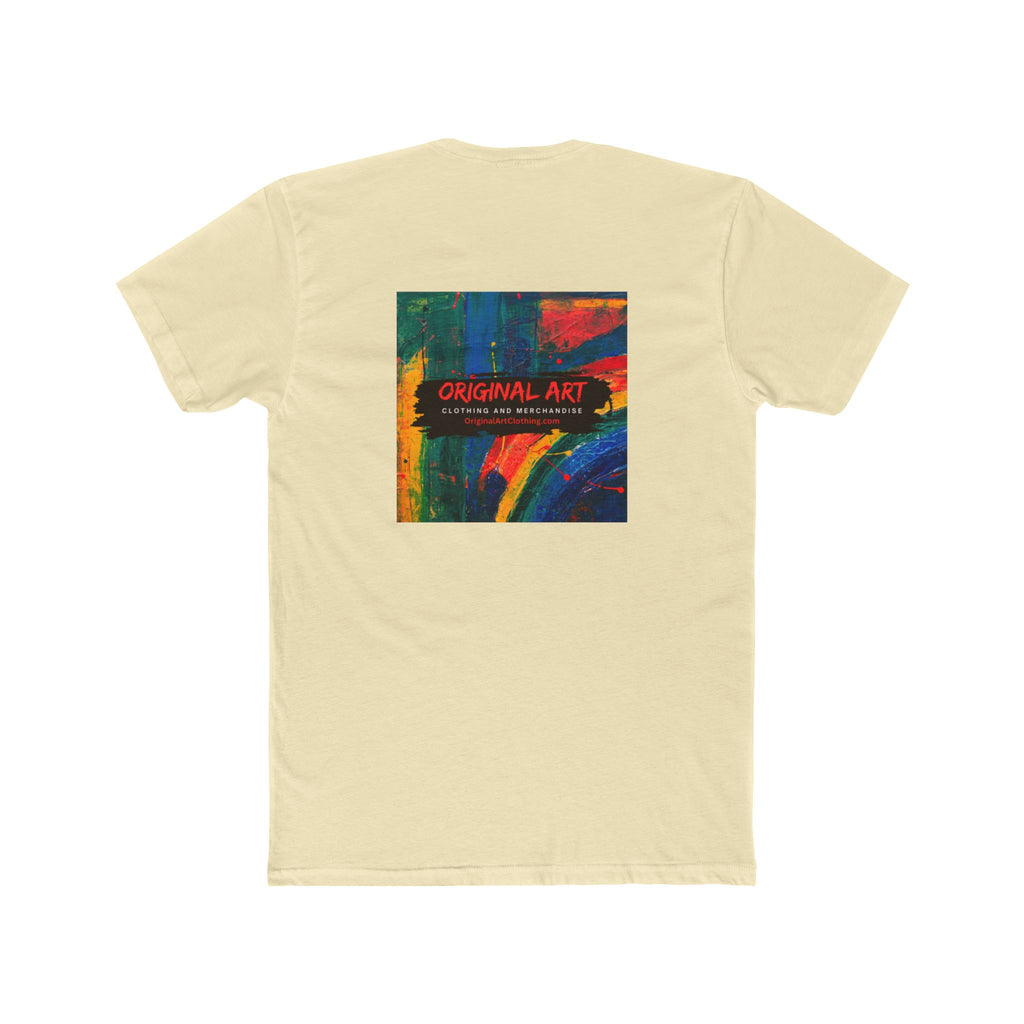 Lightning Prism Crew Tee — Retro Electric Graphic T-Shirt
