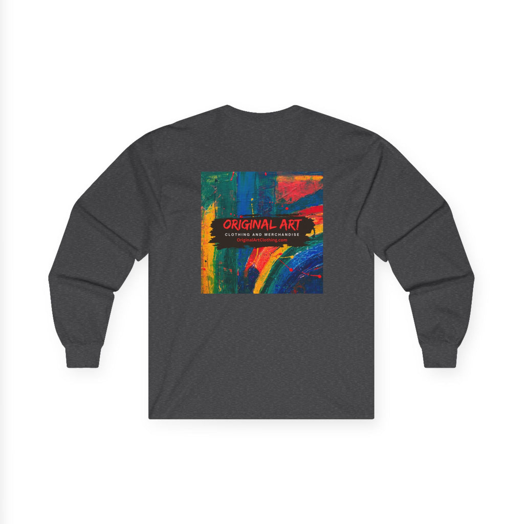 “Deep Thought: My Shelter Dog Rescued Me”  Long Sleeve Tee —Shirt