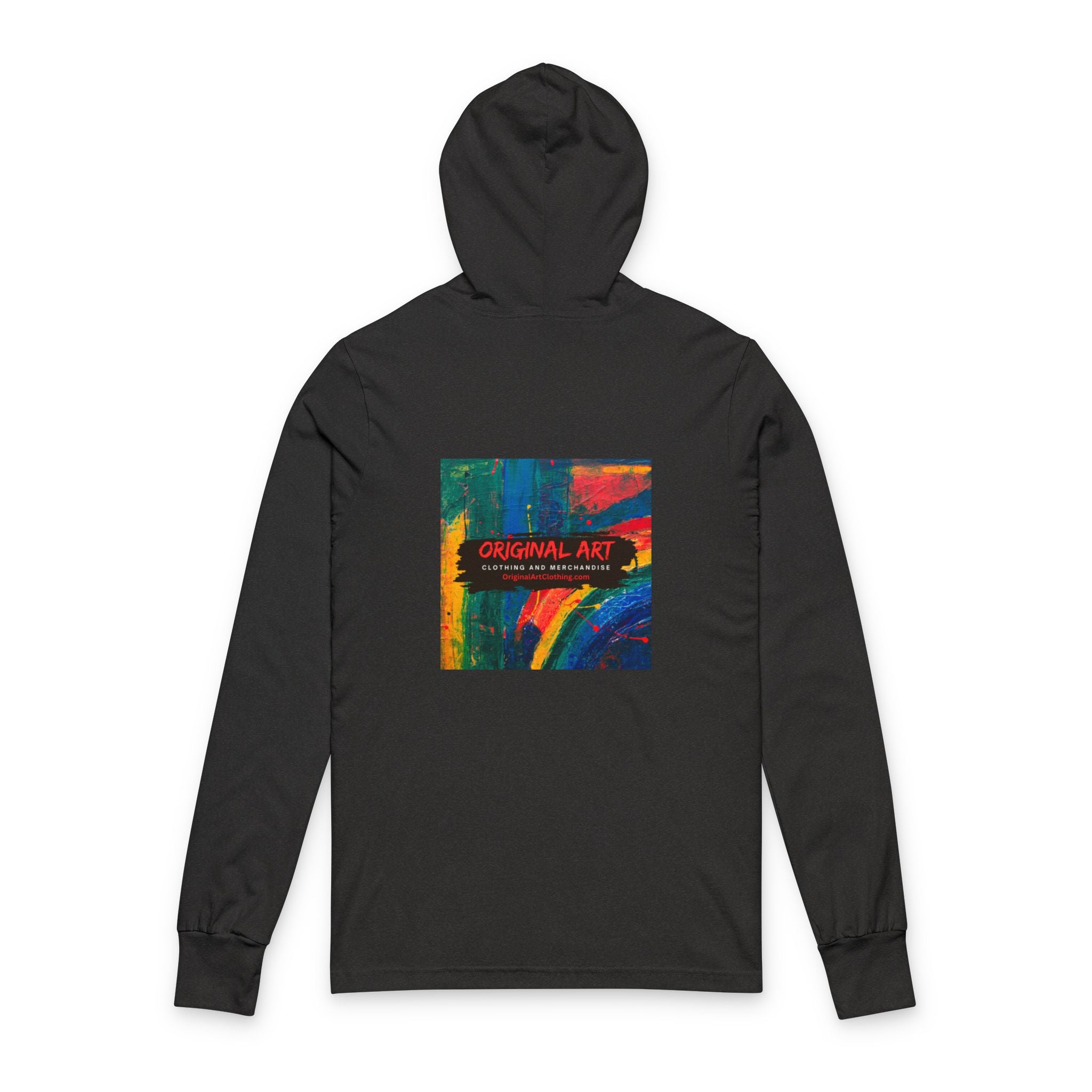 Prism Wave Hooded Long-Sleeve Tee