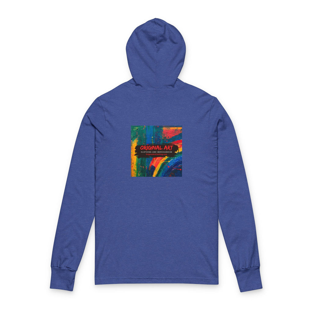 'Deep Thought' Hooded Long Sleeve Tee