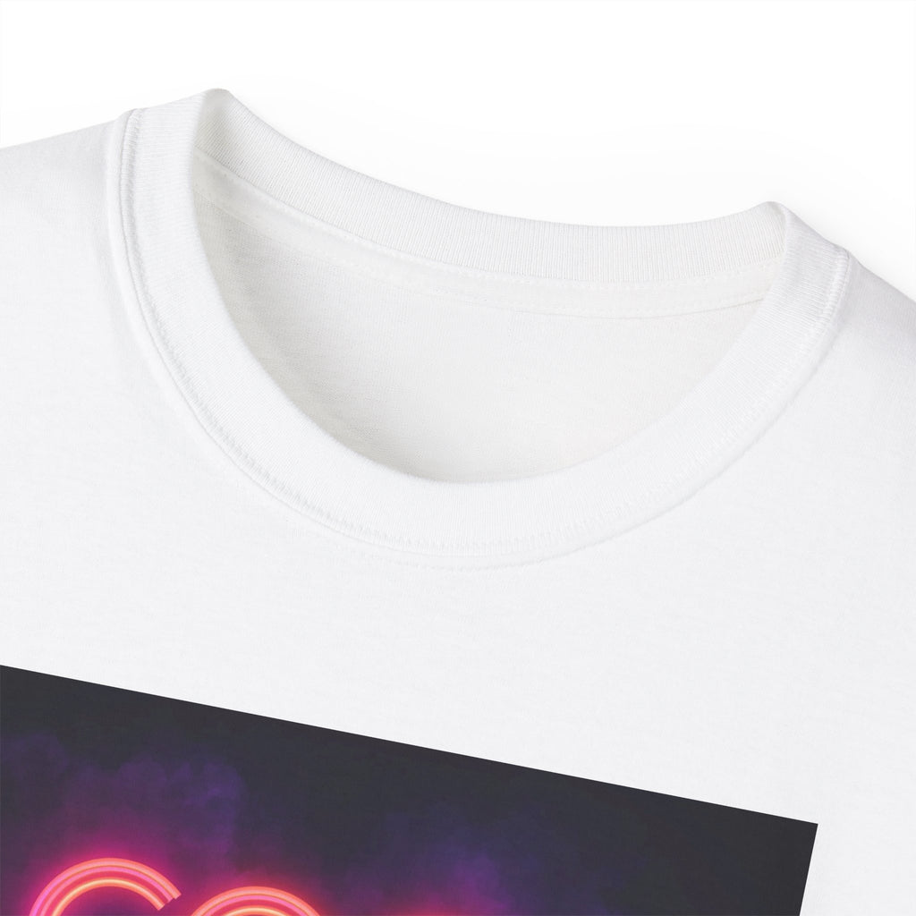 Cool Neon Graphic Tee for Trendy Casual Wear, Retro Vibe Shirt, Gift for Teens, Festival Outfit, Summer Essential