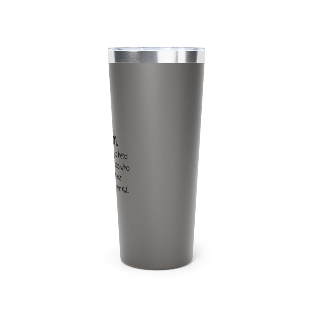 Teacher Tumbler 22oz - "I Teach" Funny Educator Travel Mug, Insulated Coffee Cup for Teachers