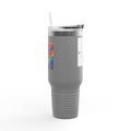 Travel Mug — "I teach. But you may call me a learning ninja." 40oz Insulated Teacher Tumbler