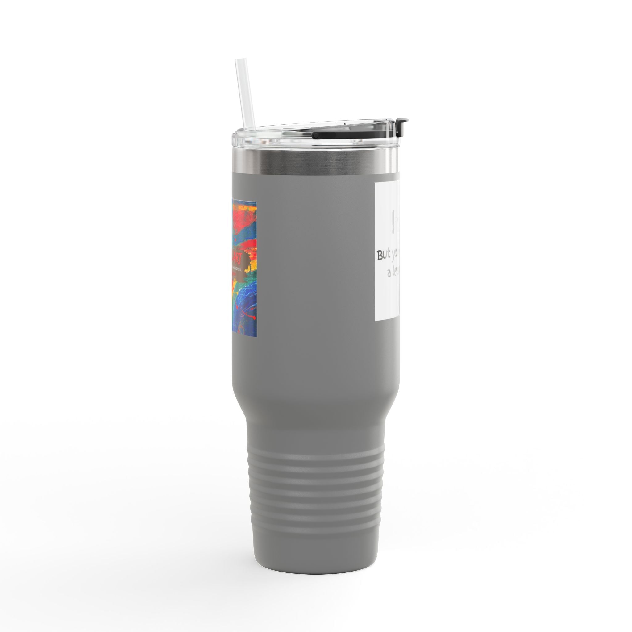 Travel Mug — "I teach. But you may call me a learning ninja." 40oz Insulated Teacher Tumbler
