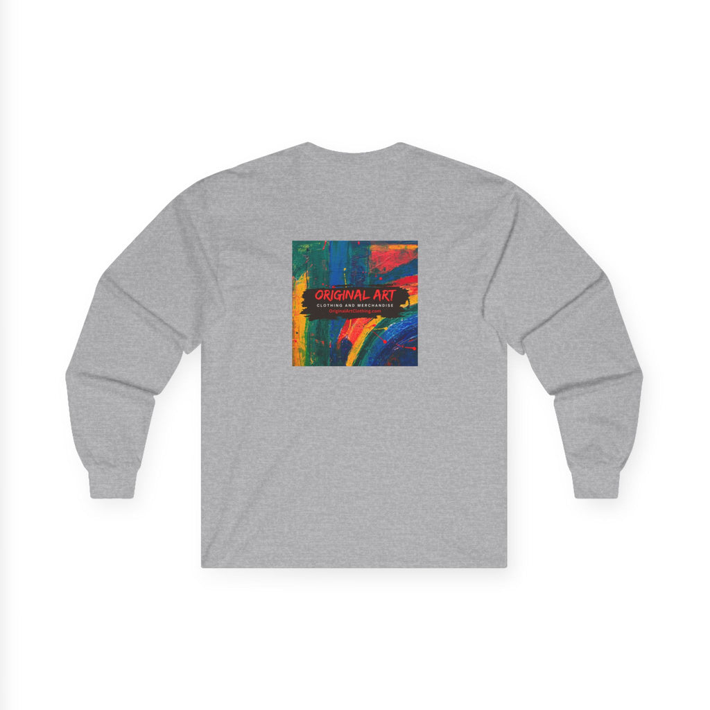 Dream Believe Create Motivational Long Sleeve Tee - Dream Believe Create, Inspirational Shirt, Gifts for Dreamers, Trendy Apparel, Unisex Fashion, Cozy Layering