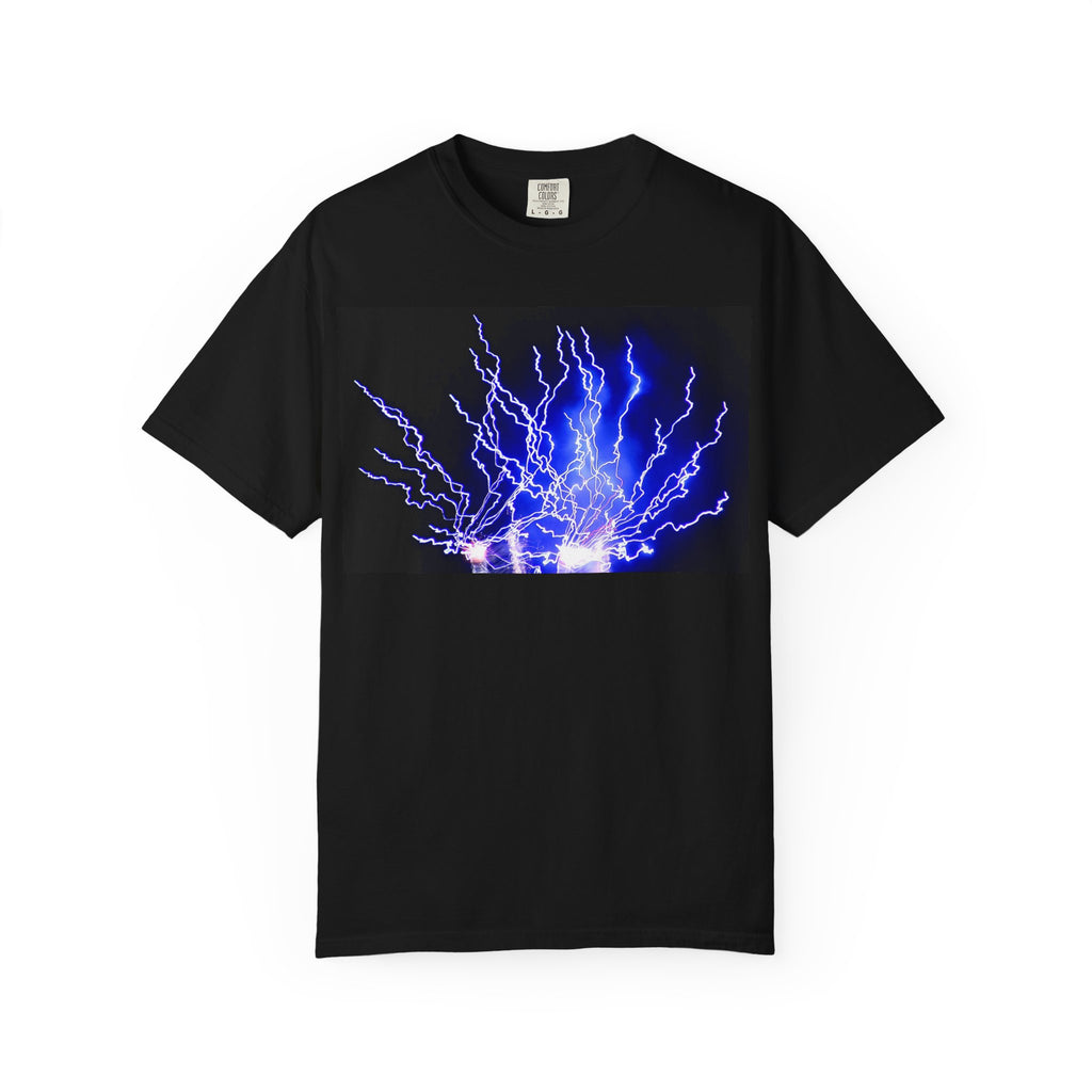 Electric Fireworks Unisex T-Shirt - Graphic Tee for Music Lovers, Festival Wear, Gift for Him/Her, Summer Style, Electric Energy Shirt