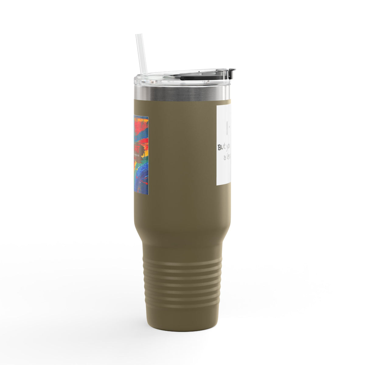 Travel Mug — "I teach. But you may call me a learning ninja." 40oz Insulated Teacher Tumbler
