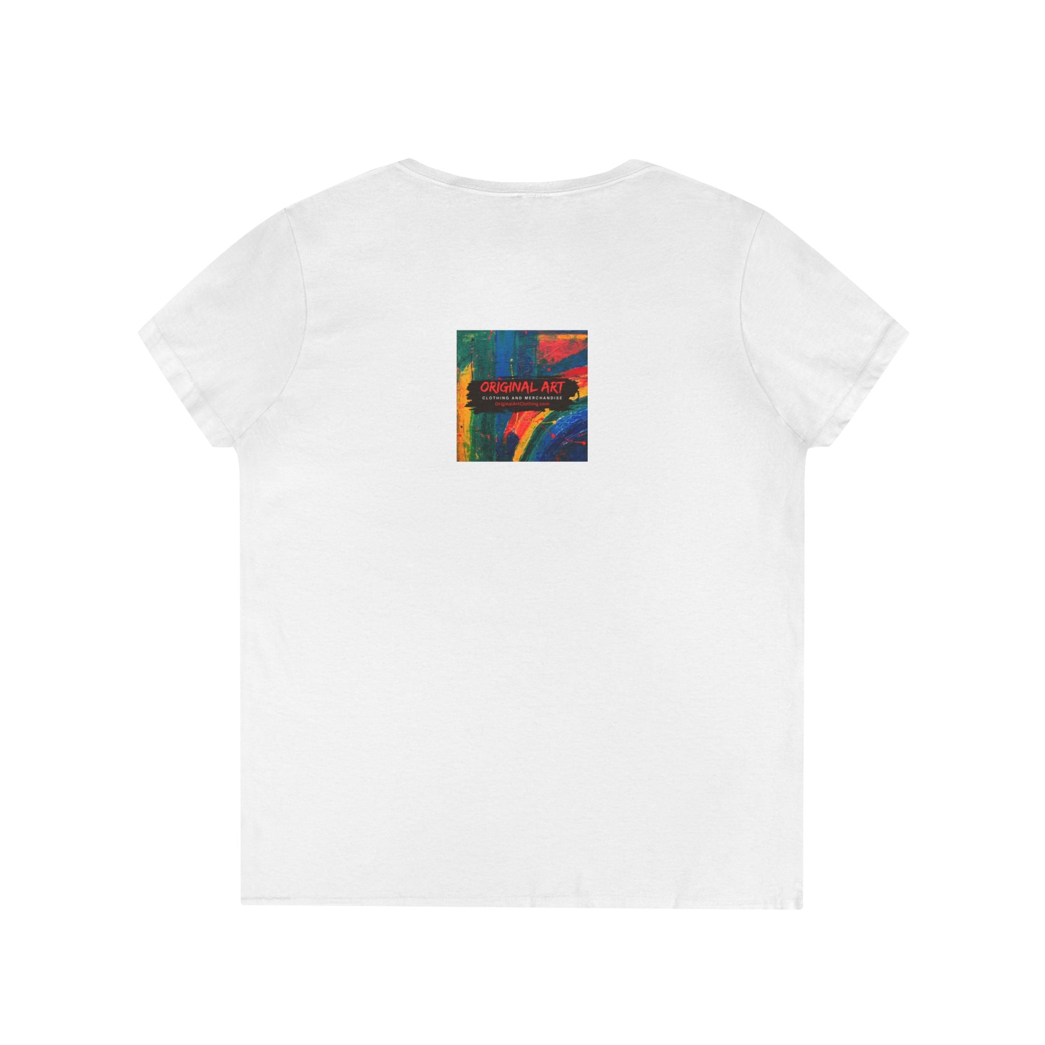 Nurse Superhero V‑Neck Tee — "Nurses Super Heroes in Scrubs"