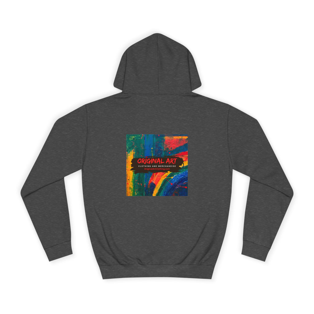 Hoodie — "Deep Thought: My Shelter Dog Rescued Me" Rescue Dog Hooded Sweatshirt