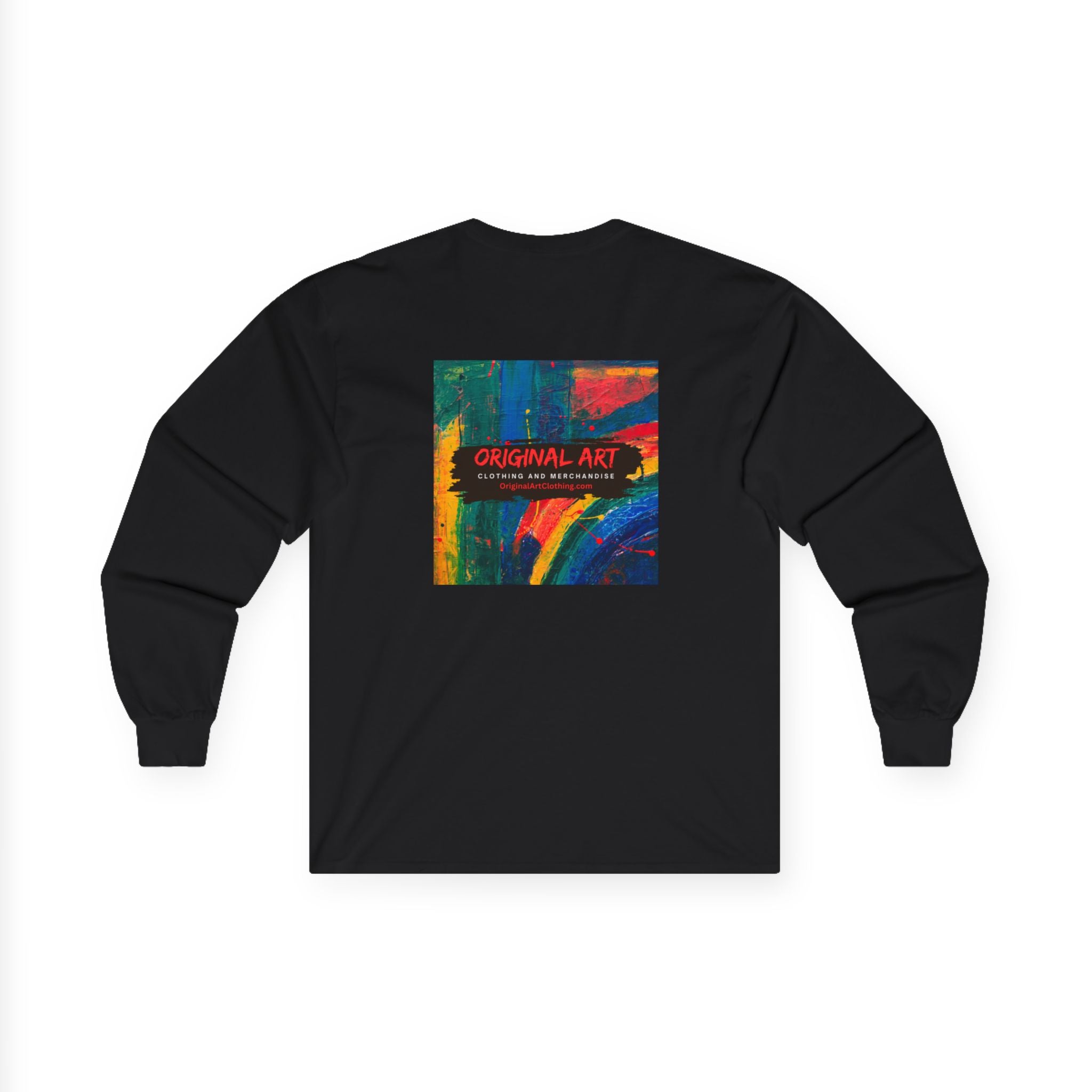 Long Sleeve Tee — "Deep Thought: I’m Sorry I Called You a Pompous Jerk" Minimal Square Graphic