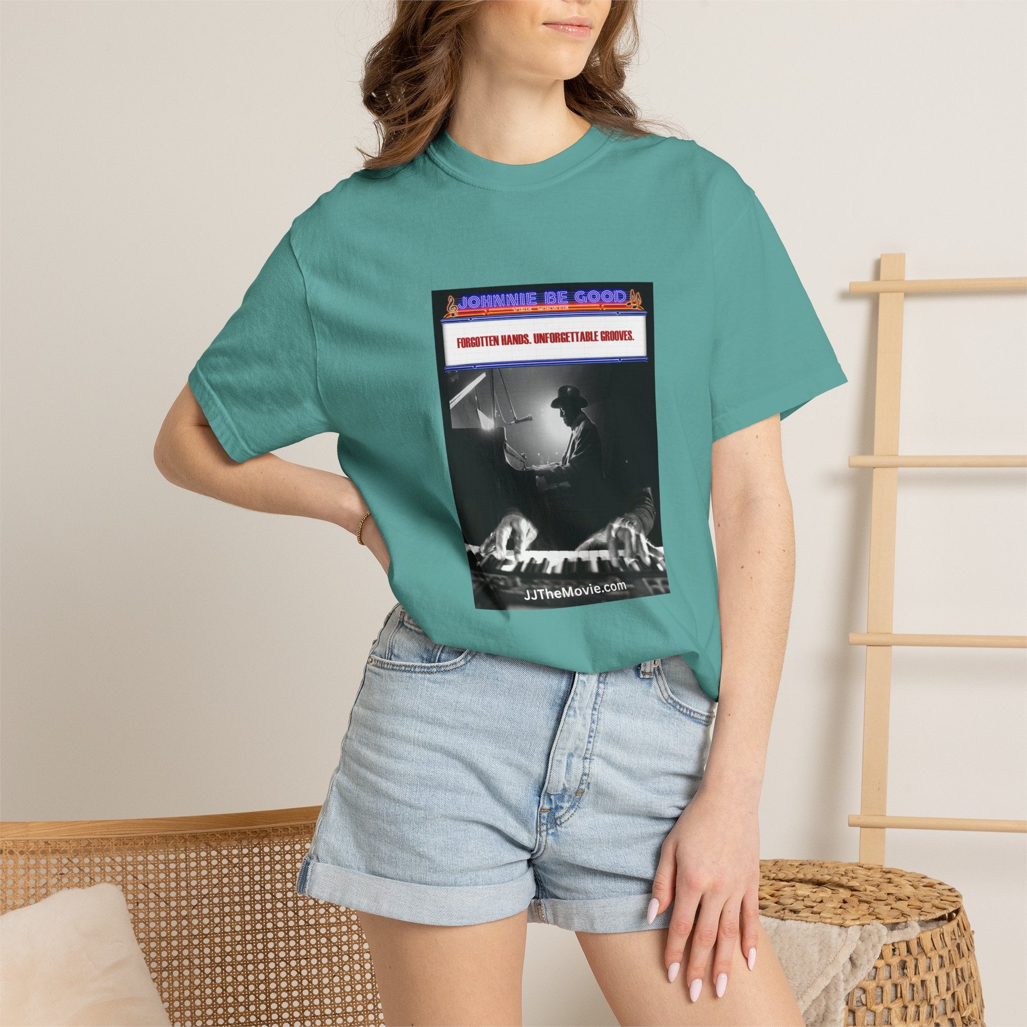 Team Johnnie Graphic T-Shirt — "Johnnie Be Good" Retro Rock Tee