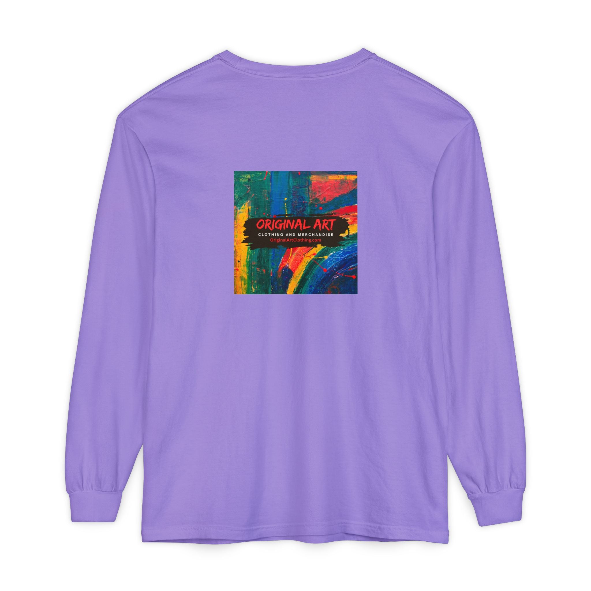 Dog Park Unisex Garment-dyed Long Sleeve T-Shirt