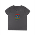 Nurse Superhero V‑Neck Tee — "Nurses Super Heroes in Scrubs"