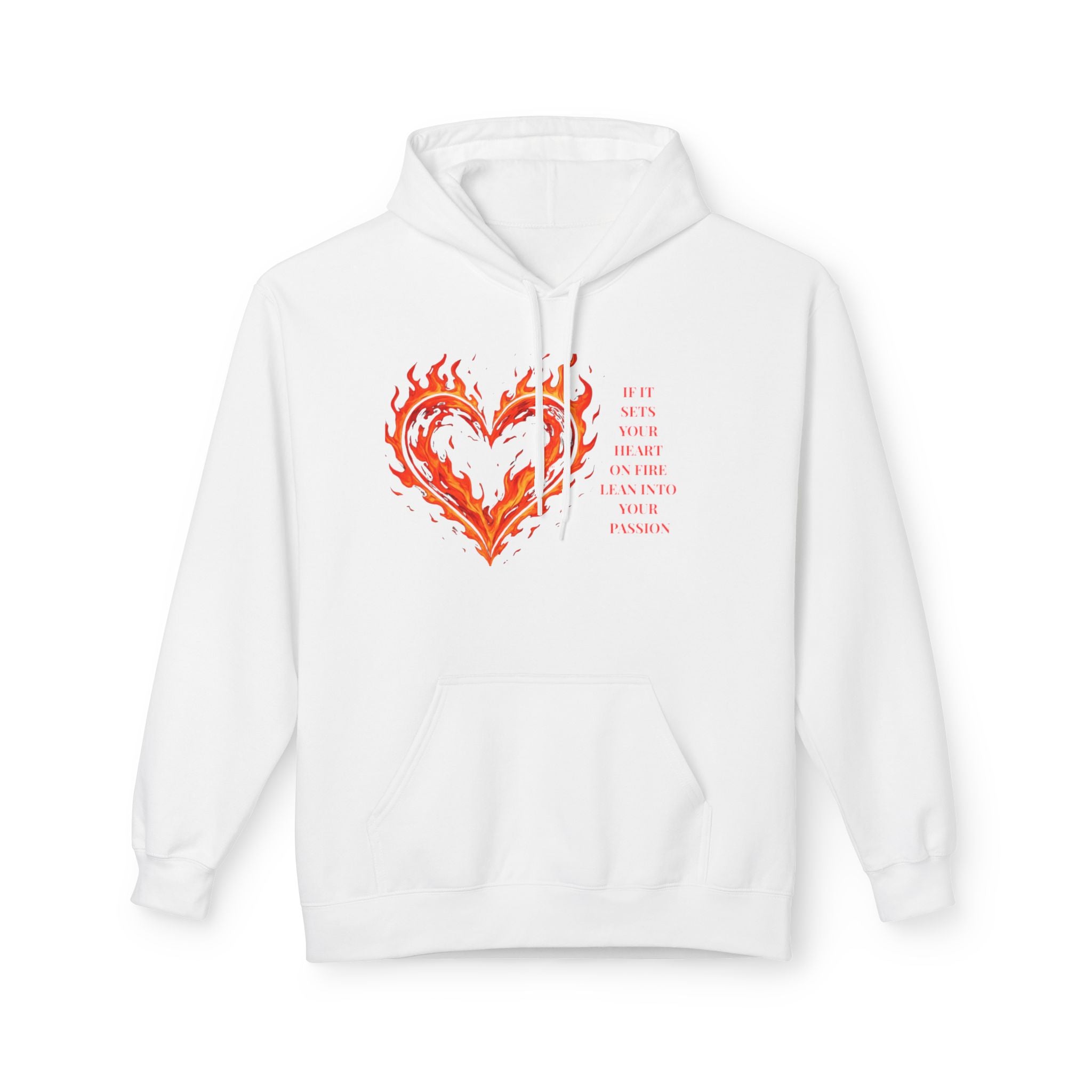 If It Sets Your Heart On Fire Graphic Pullover