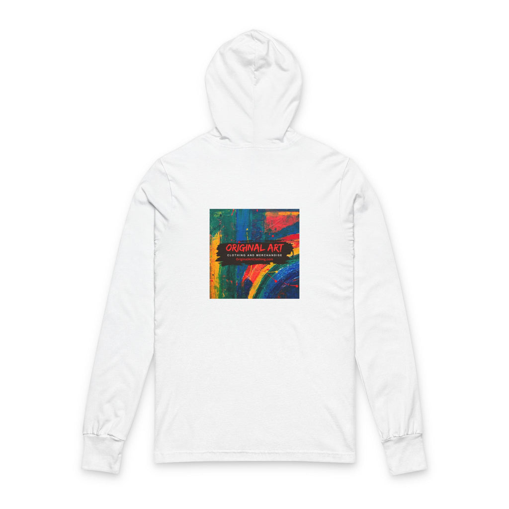 "Game On!" Graphic Gamer Hoodie Long Sleeve Tee