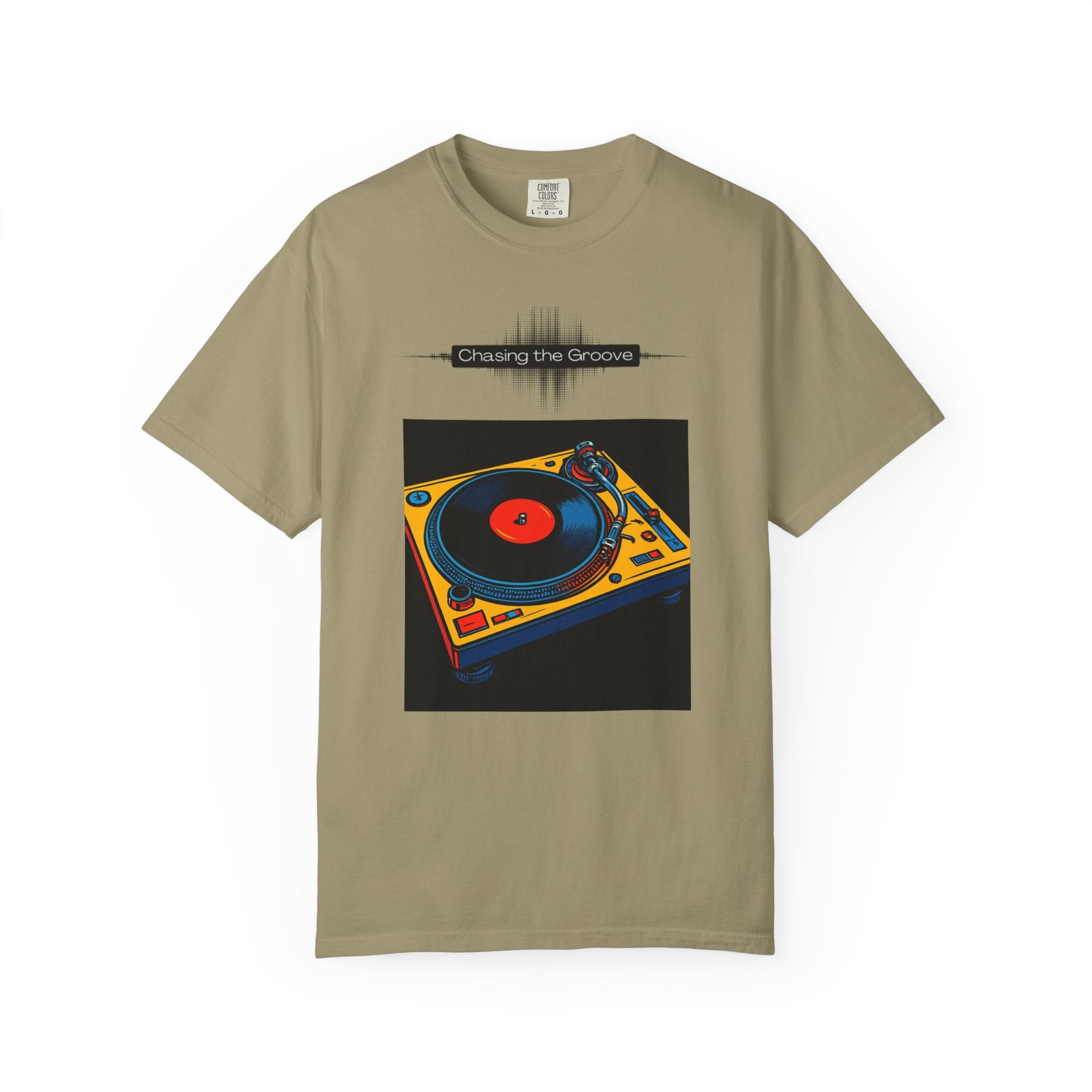 “Chasing the Groove” Retro Soundwave Tee