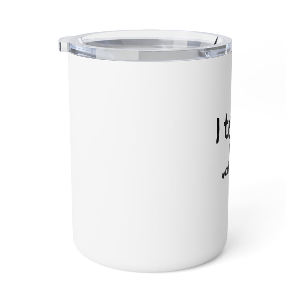 Insulated Mug — Funny "I Tried to Be a Morning Person" 10oz Travel Cup