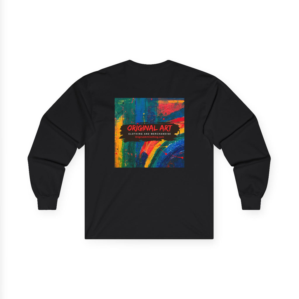 “Deep Thought: My Shelter Dog Rescued Me”  Long Sleeve Tee —Shirt