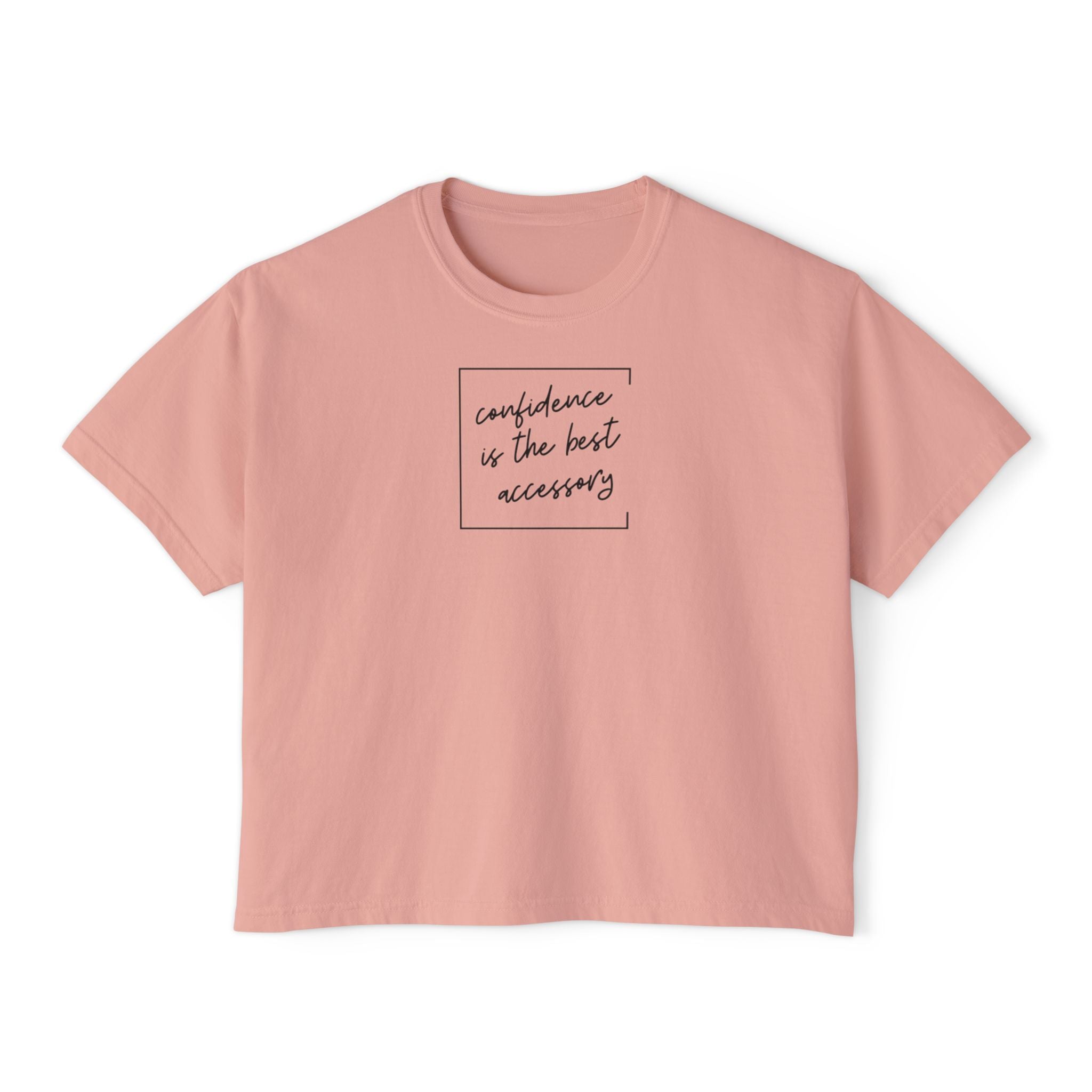 Confidence Is the Best Accessory – Women’s Boxy Tee
