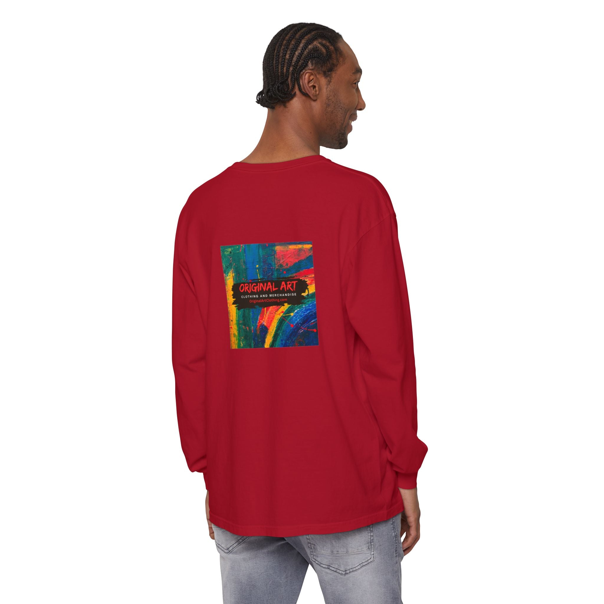 Journalism Unisex Garment-dyed Long Sleeve T-Shirt