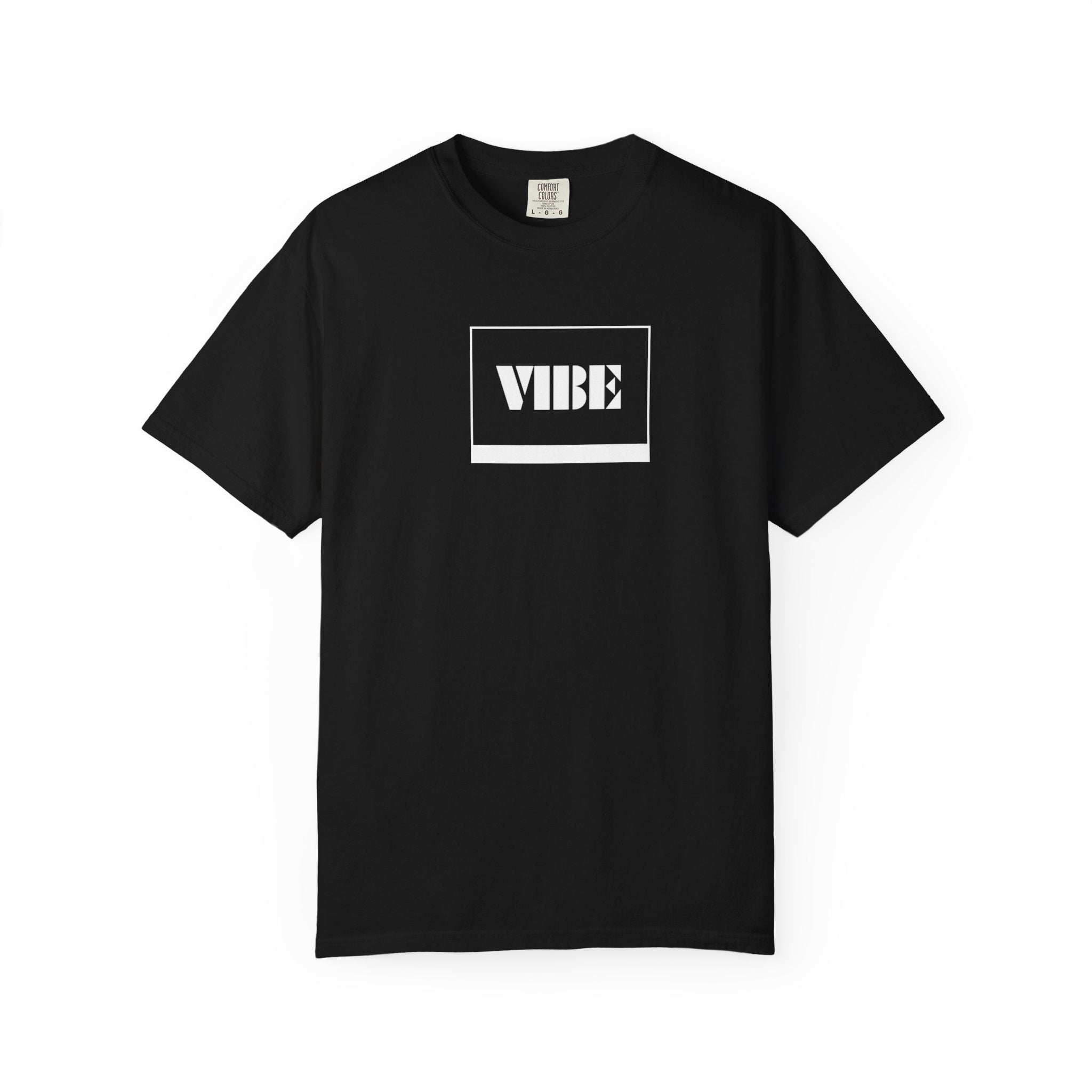 Vibe Unisex Garment-Dyed T-shirt | Casual Wear, Summer Fashion, Gift for Friends, Positive Vibes, Unique Streetwear