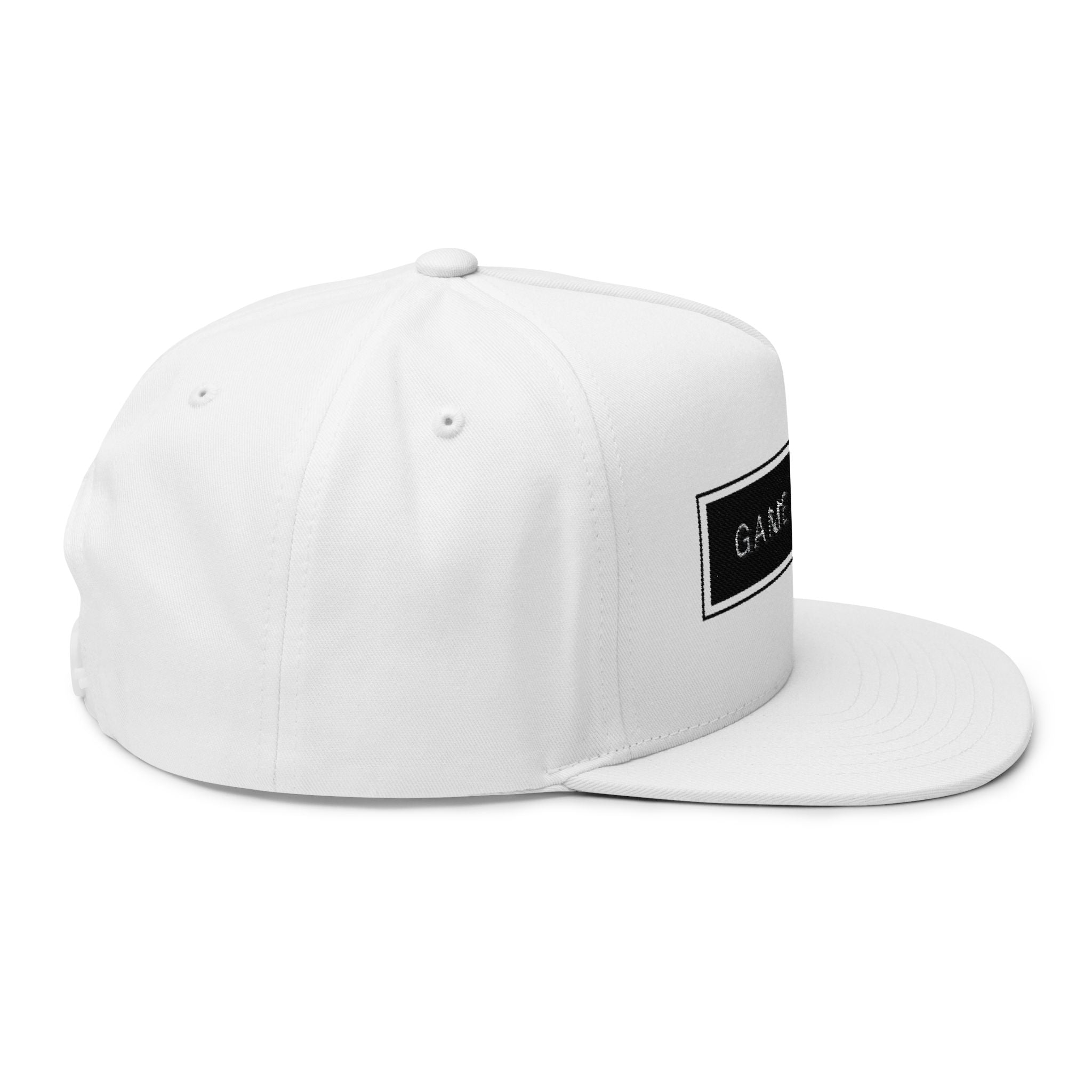 Game Changer Flat Bill Cap - Stylish Embroidered Baseball Hat