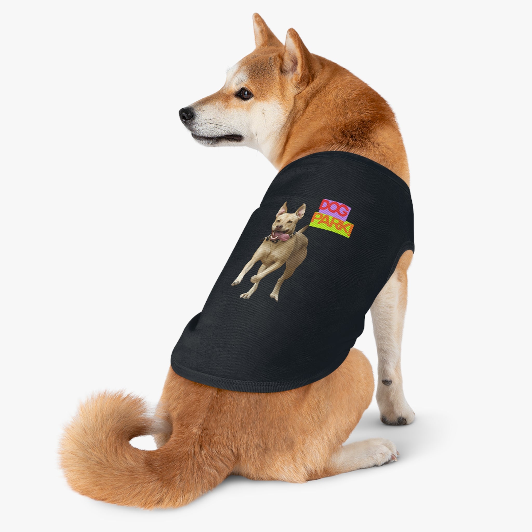 Dog Park Pet Tank Top for Playful Pups, Cute Dog Apparel, Summer Dog Fashion, Pet Birthday Gift, Outdoor Adventure Gear