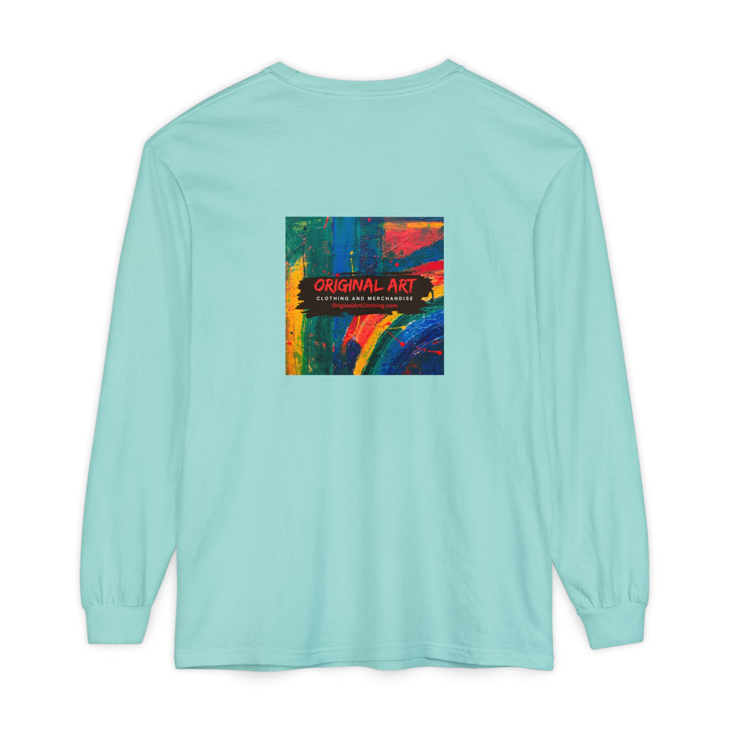 Journalism Unisex Garment-dyed Long Sleeve T-Shirt