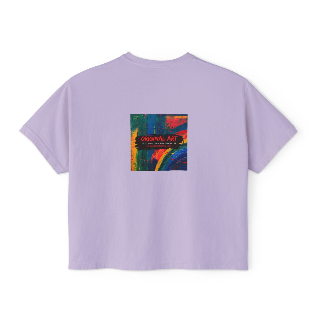 Live Music Is My Jam Boxy Tee — Women's Cropped Graphic Concert T‑Shirt