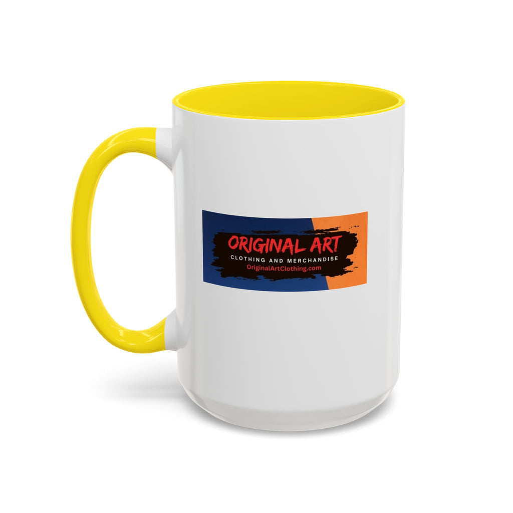 Coolest Grandma in the World Accent Coffee Mug — Fun Gift for Grandmother (11/15oz)