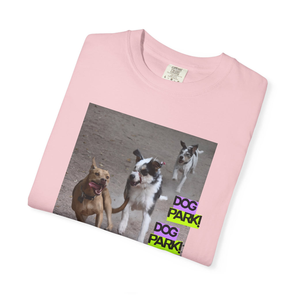 Dog Park Graphic Tee | Fun Pet Lover Shirt, Casual Dog Parent Apparel, Unique Gift for Dog Owners, Animal Lover Fashion