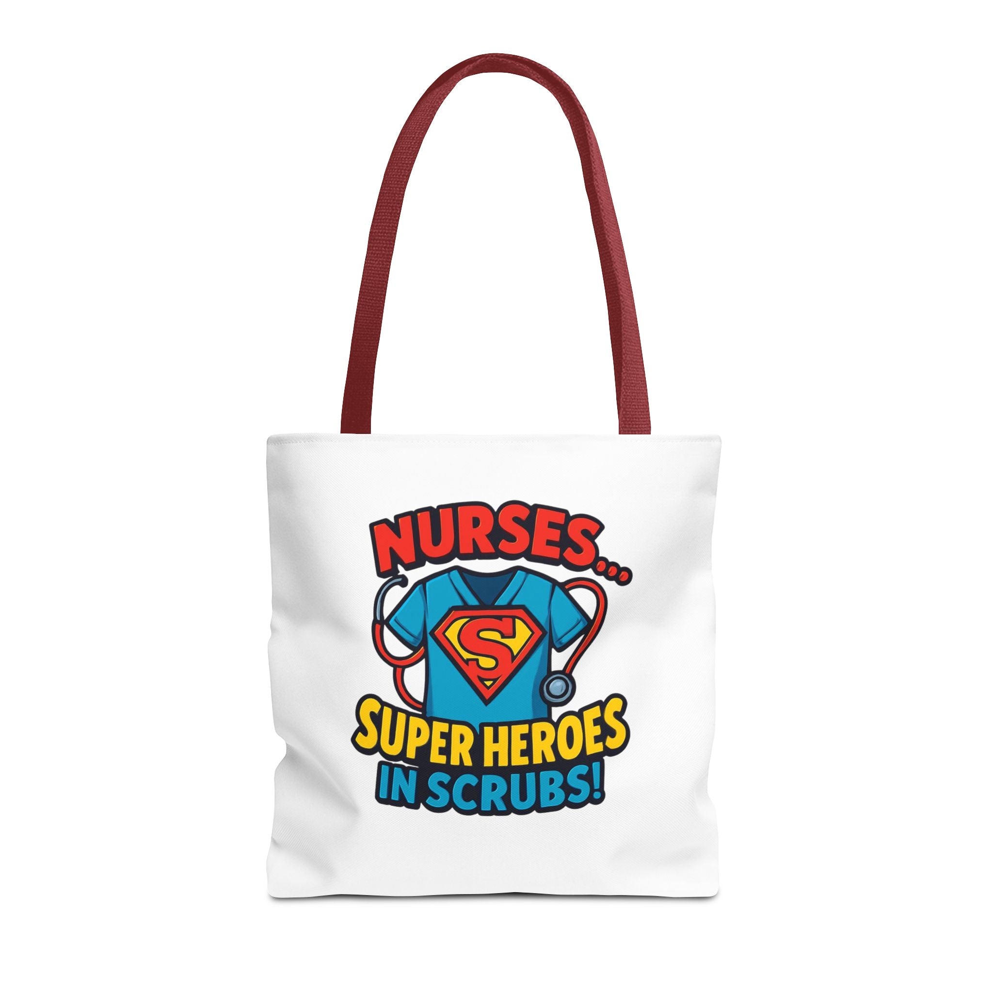 Nurse Tote Bag — "Nurses... Super Heroes in Scrubs" Gift Tote