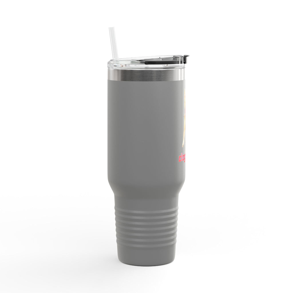 Dog Park Insulated Travel Mug, 40oz | Personalized Pet Lover Gift | Outdoor Adventures | Hydration on the Go | Ideal for Dog Owners & Walks