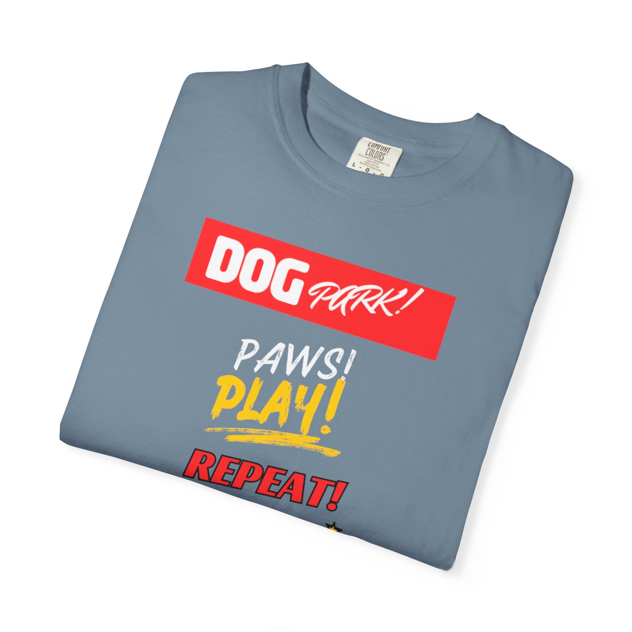 Dog Park Unisex Garment-Dyed T-shirt
