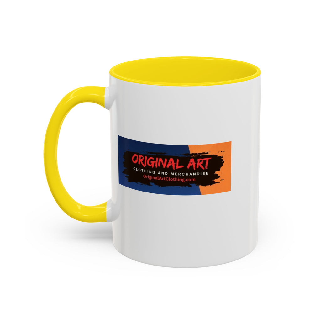 Coolest Grandma in the World Accent Coffee Mug — Fun Gift for Grandmother (11/15oz)