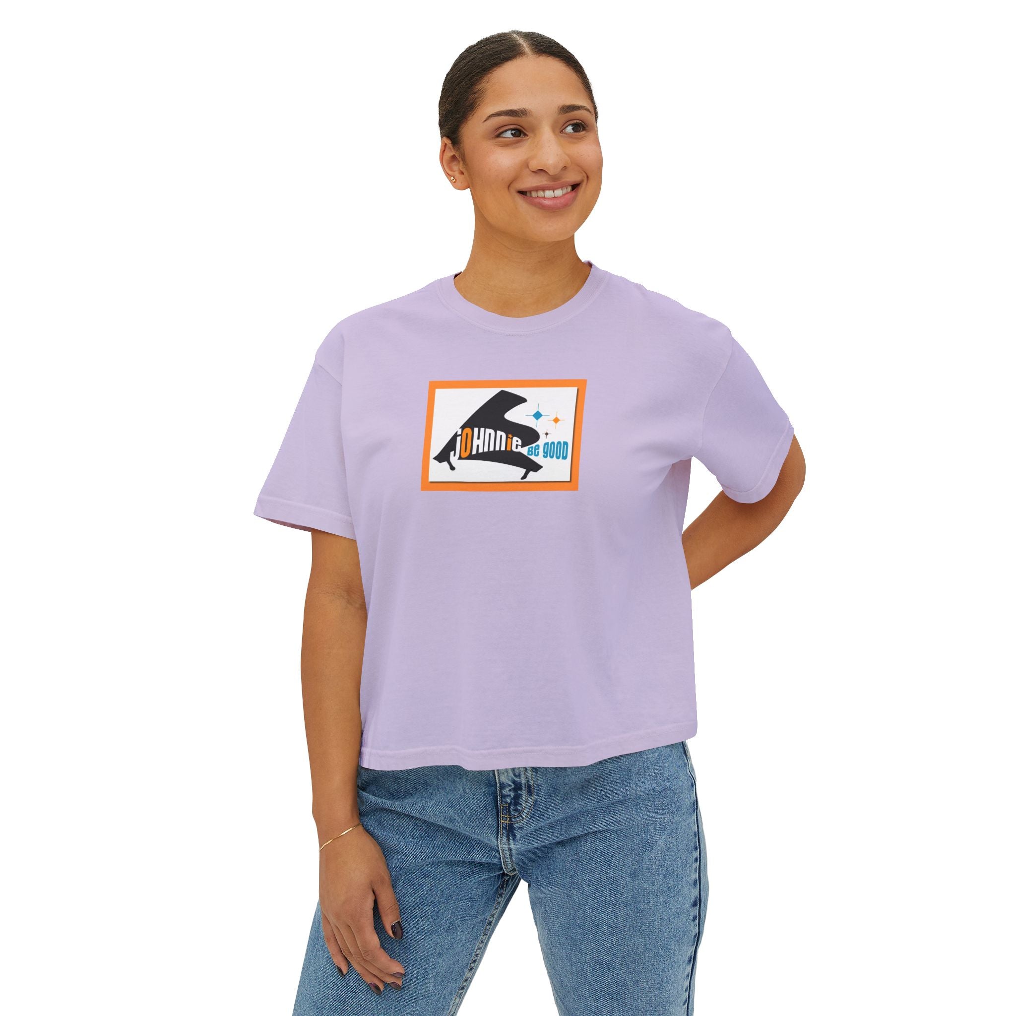 Johnnie Be Good documentary Women's Boxy Tee —