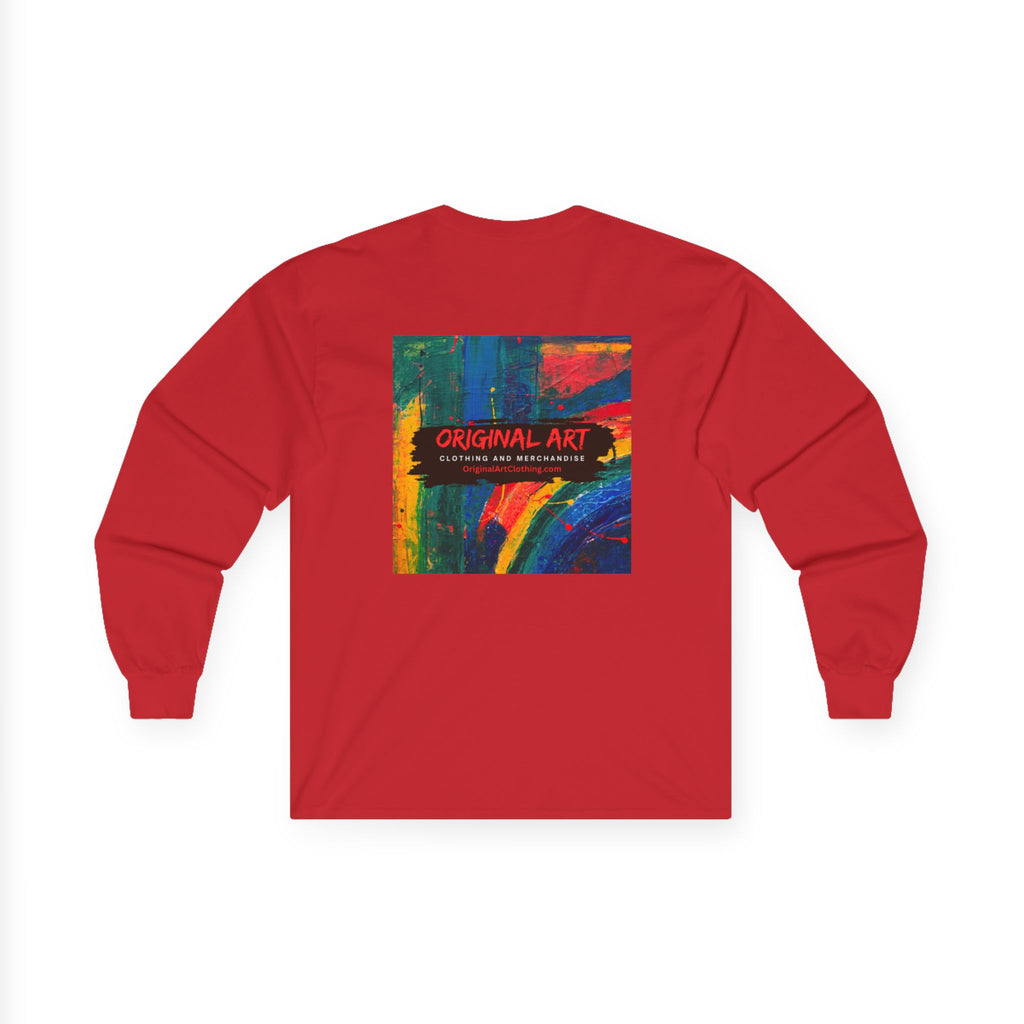“Deep Thought: My Shelter Dog Rescued Me”  Long Sleeve Tee —Shirt