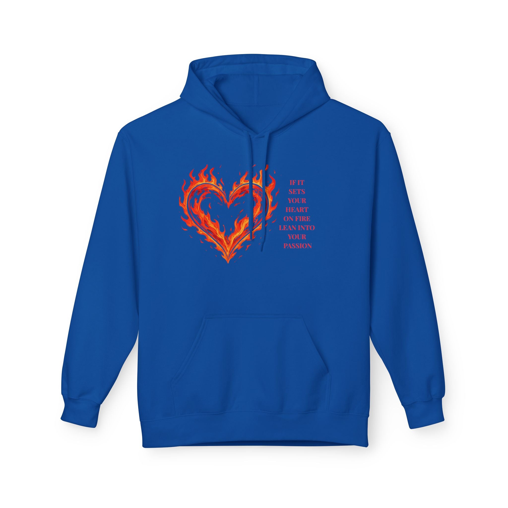 If It Sets Your Heart On Fire Graphic Pullover