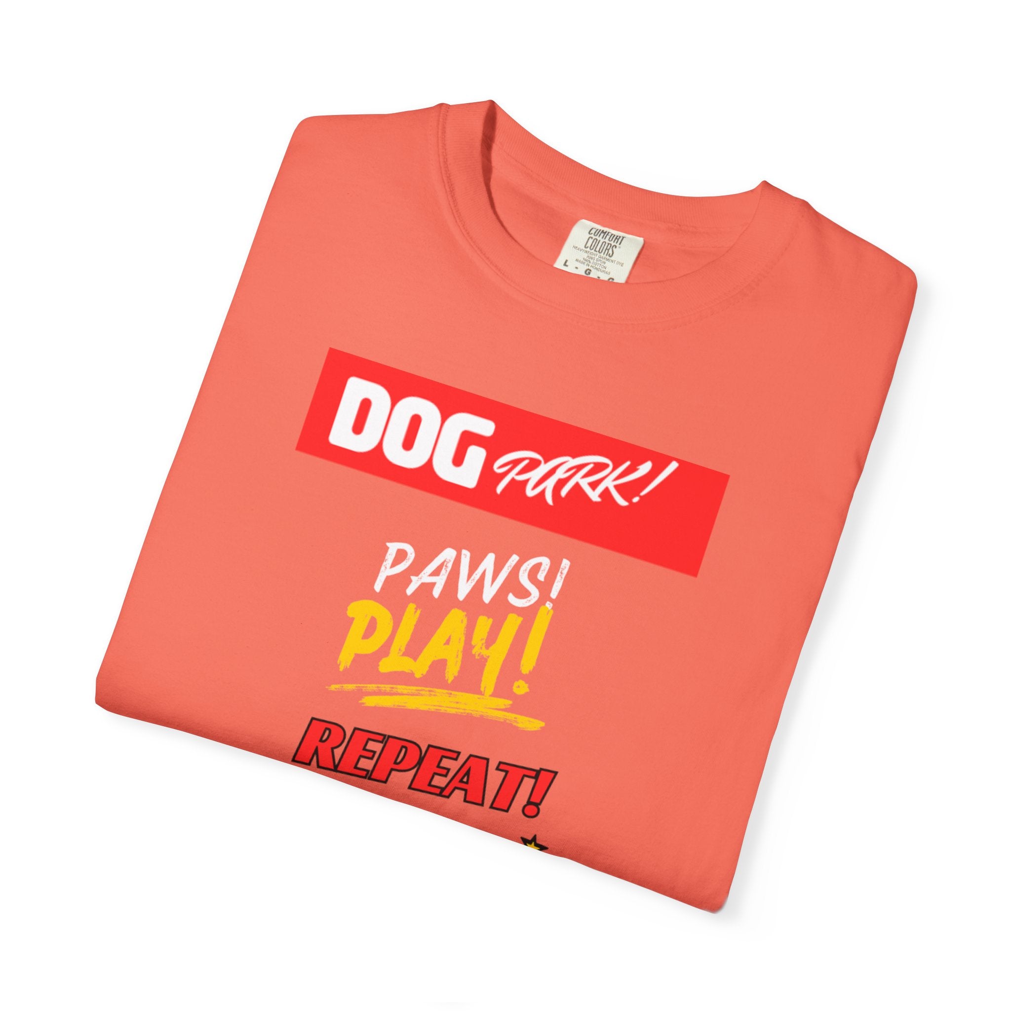 Dog Park Unisex Garment-Dyed T-shirt