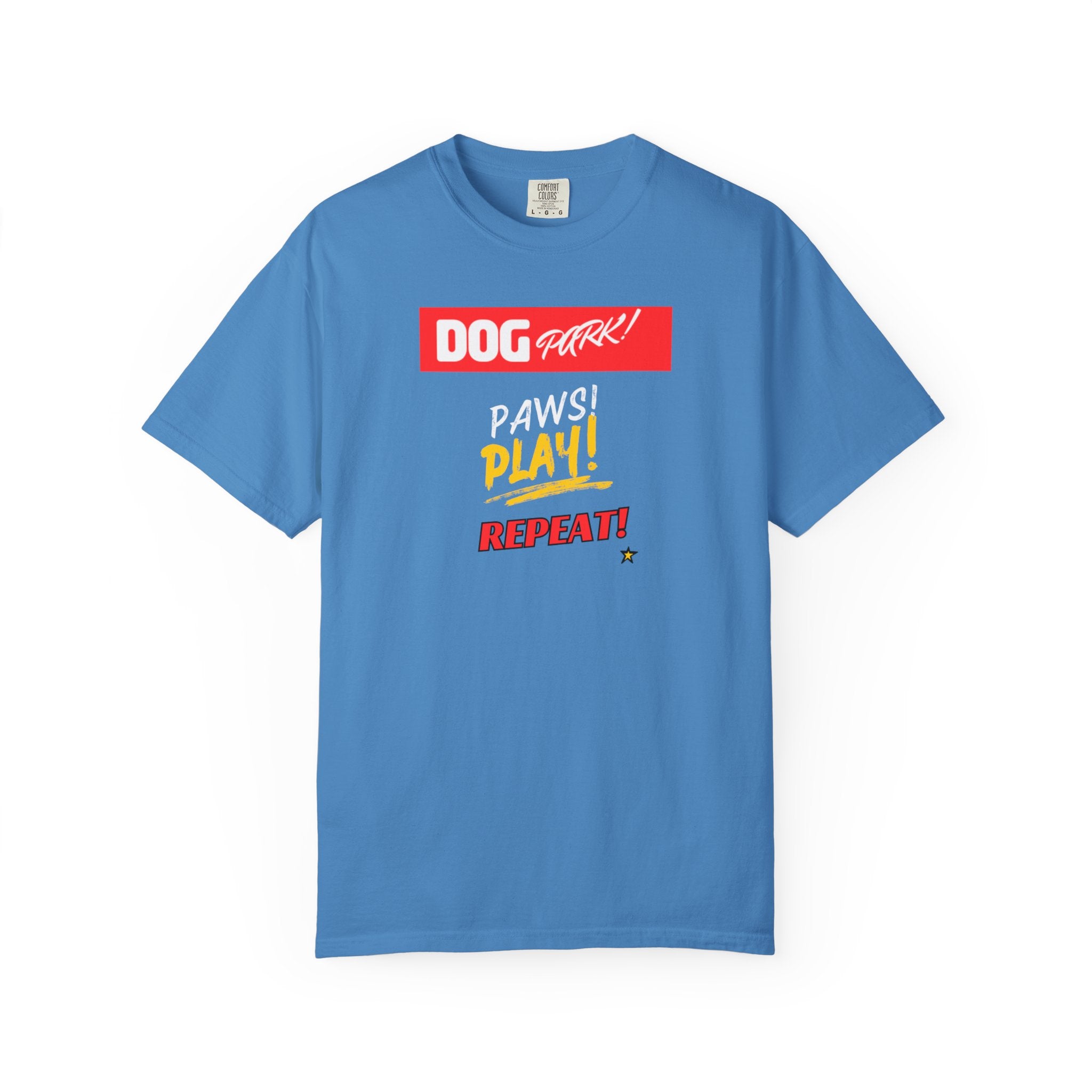 Dog Park Unisex Garment-Dyed T-shirt