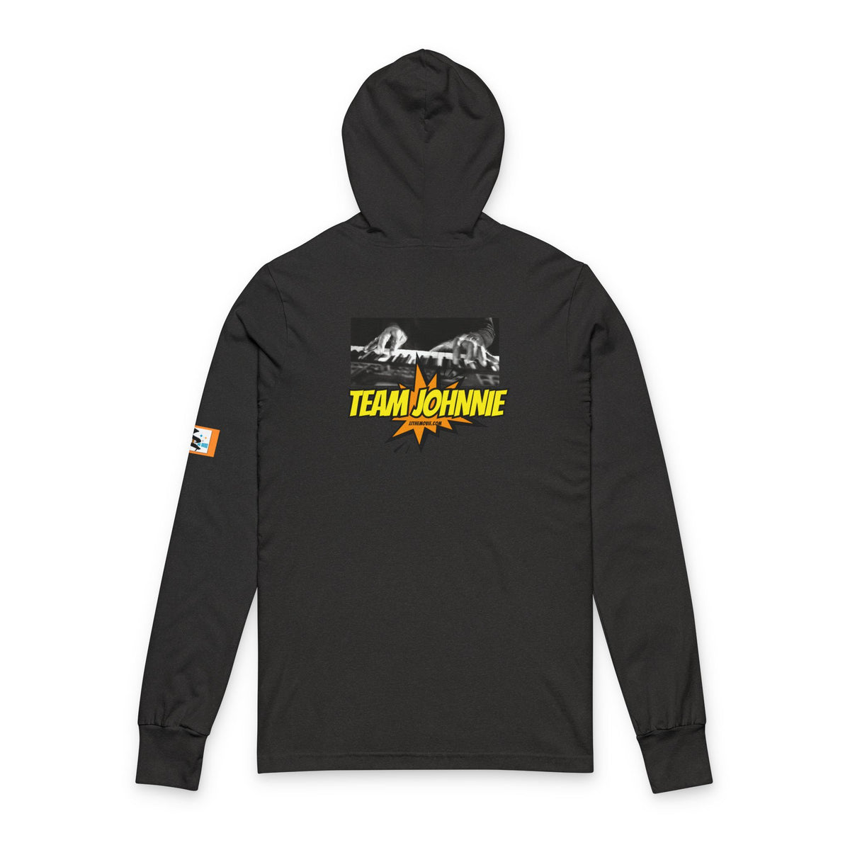 Team Johnnie Graphic Hooded Long Sleeve Tee