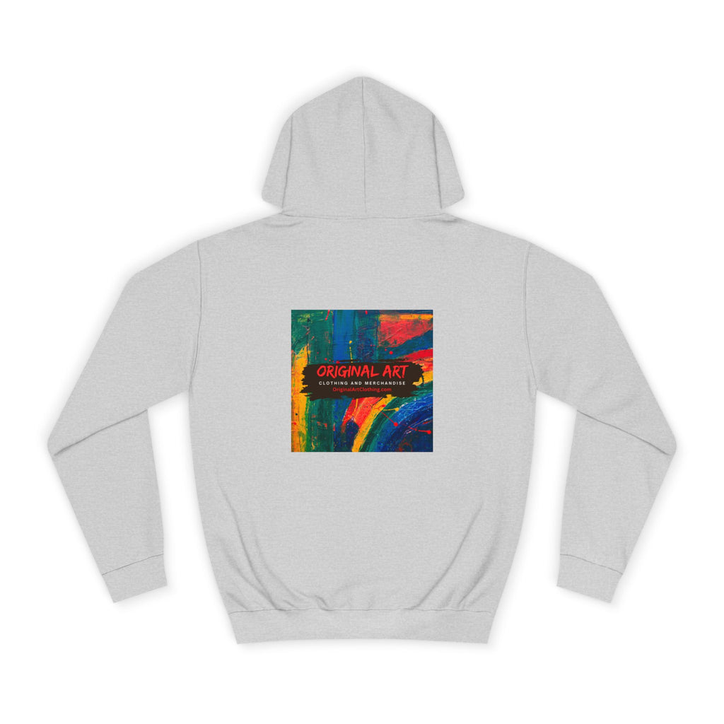 Hoodie — "Deep Thought: My Shelter Dog Rescued Me" Rescue Dog Hooded Sweatshirt