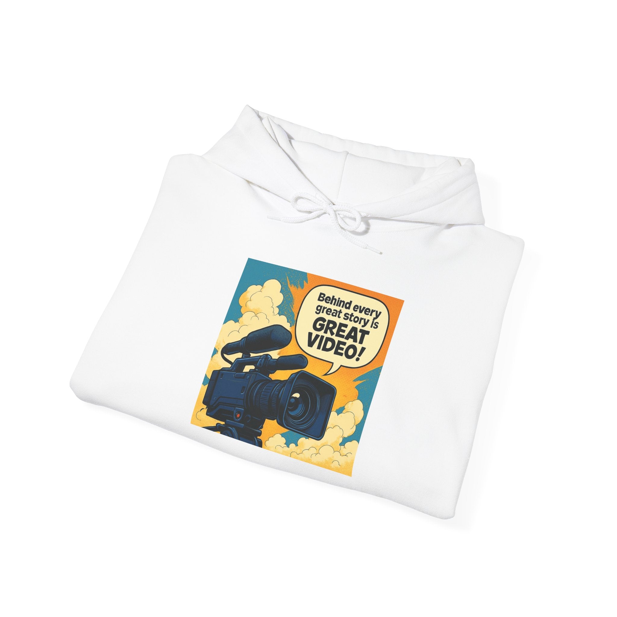 "Behind Every Great Video" Graphic Sweatshirt