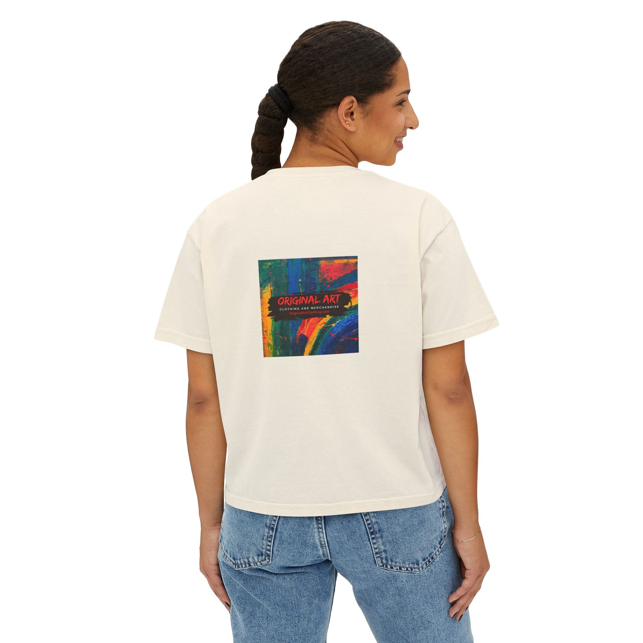 Live Music Is My Jam Boxy Tee — Women's Cropped Graphic Concert T‑Shirt