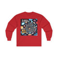 TV News Producers Spiral Into Control! Long Sleeve Tee, Unisex Graphic Tee, Gift for TV Lovers, Unique Media Shirt, Trendy Streetwear, Casual Everyday Wear