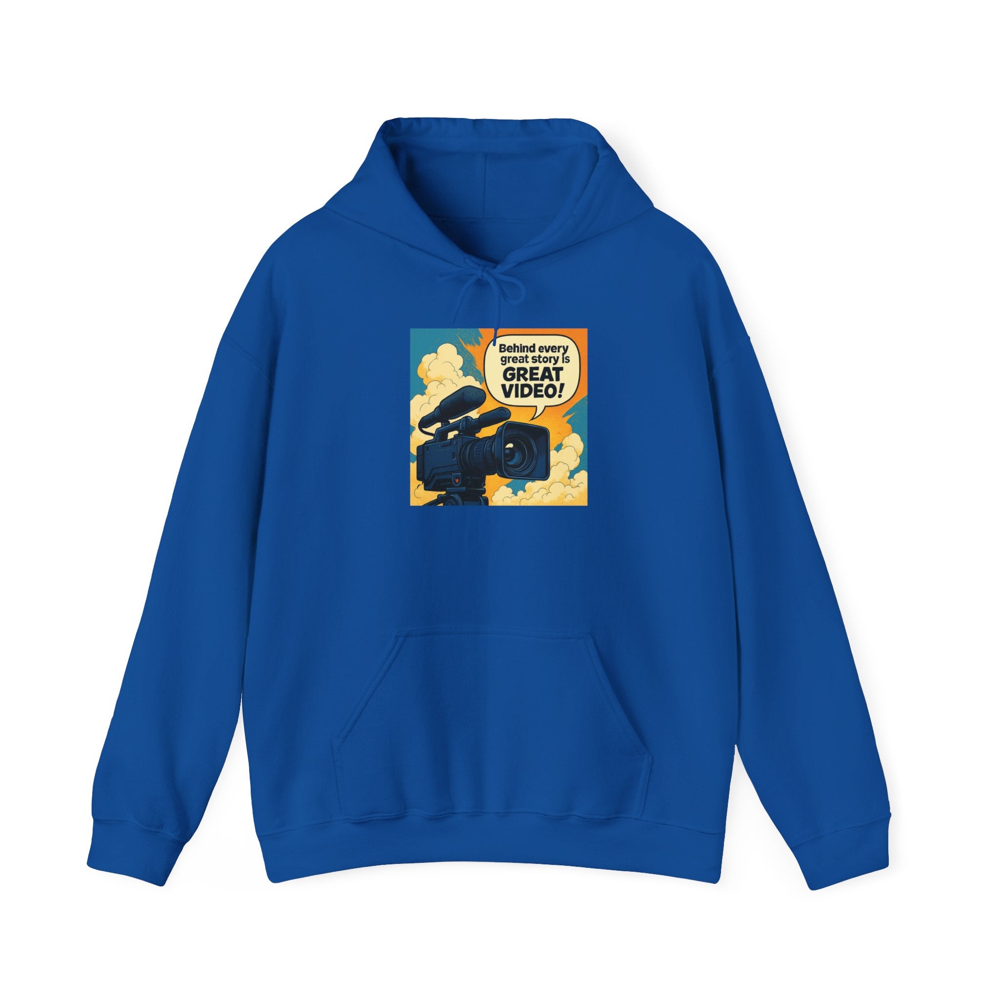 "Behind Every Great Video" Graphic Sweatshirt