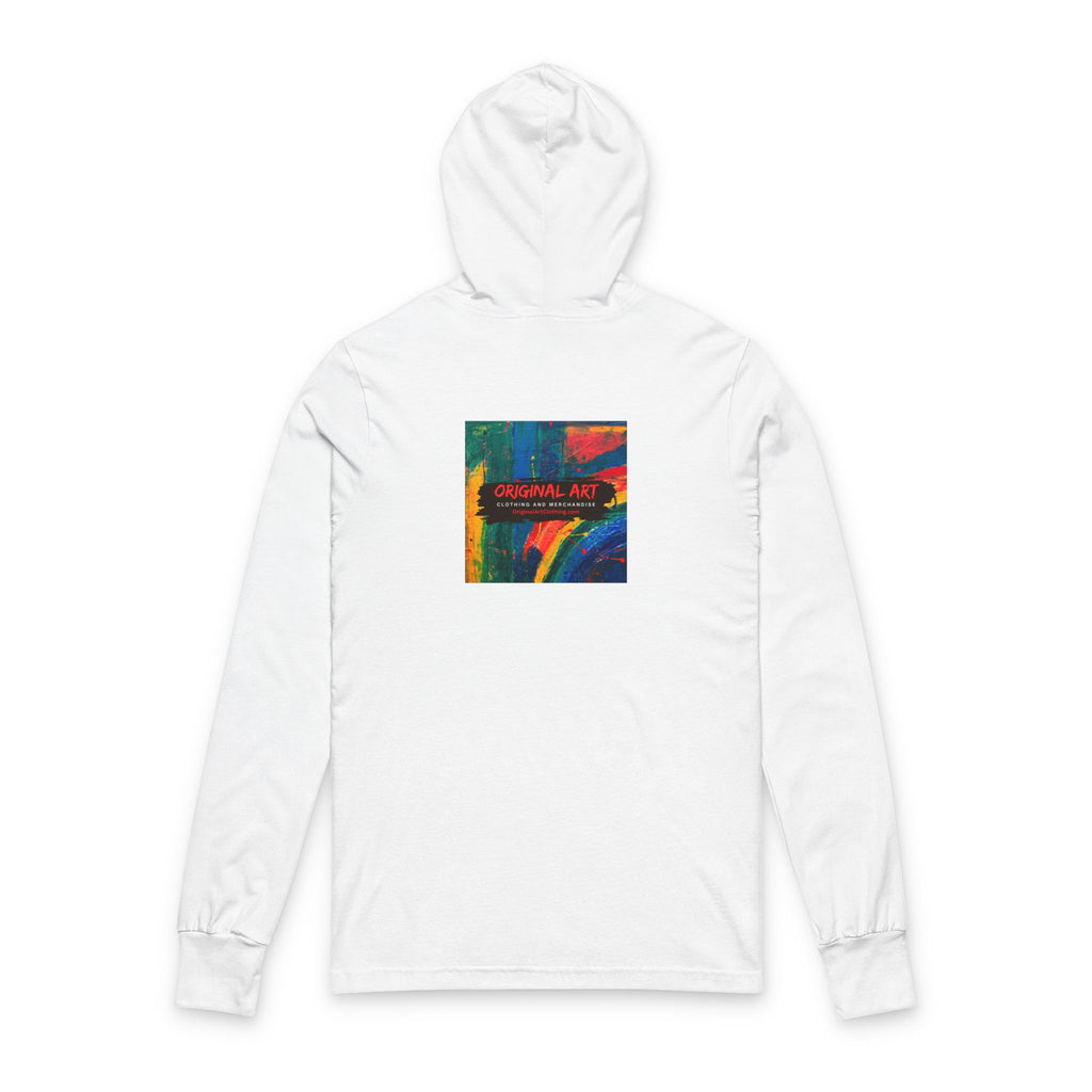 "Game On! Level Up!" Long-Sleeve Hooded Tee