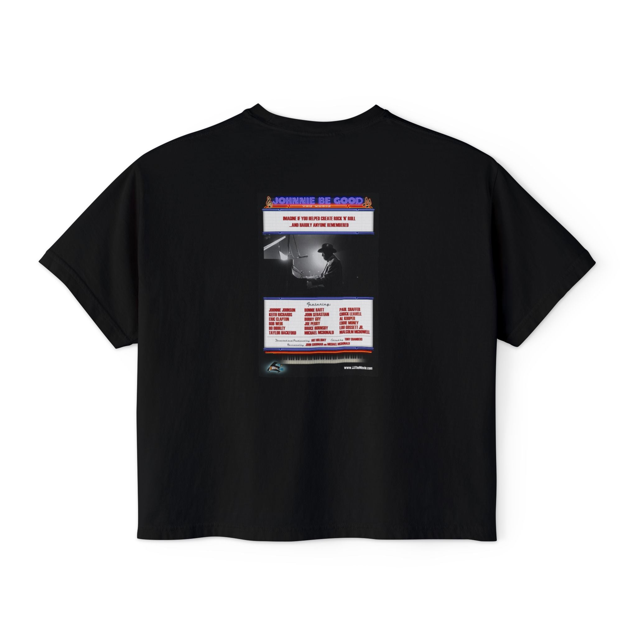 Johnnie Be Good documentary Women's Boxy Tee —