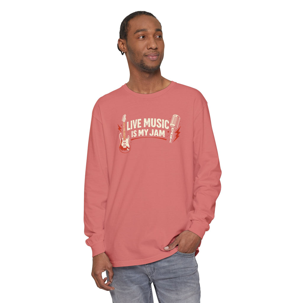 Live Music Is My Jam Long Sleeve Tee