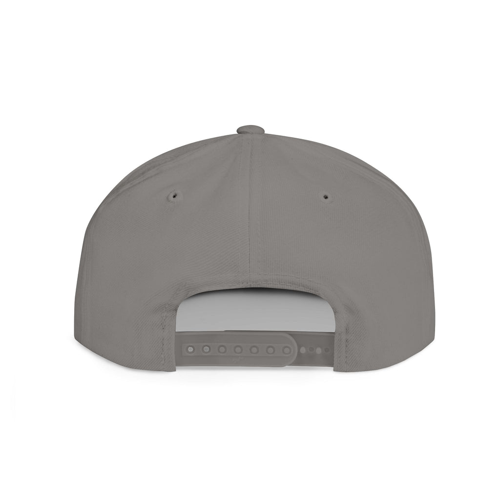 Snapback Hat — "Live Music Is My Jam" Graphic Flat Bill Cap